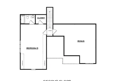 EBC Meadow - plan - upper floor